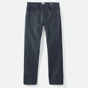 NEW Flint and Tinder 365 Pants - Charcoal - Straight fit - 34x30